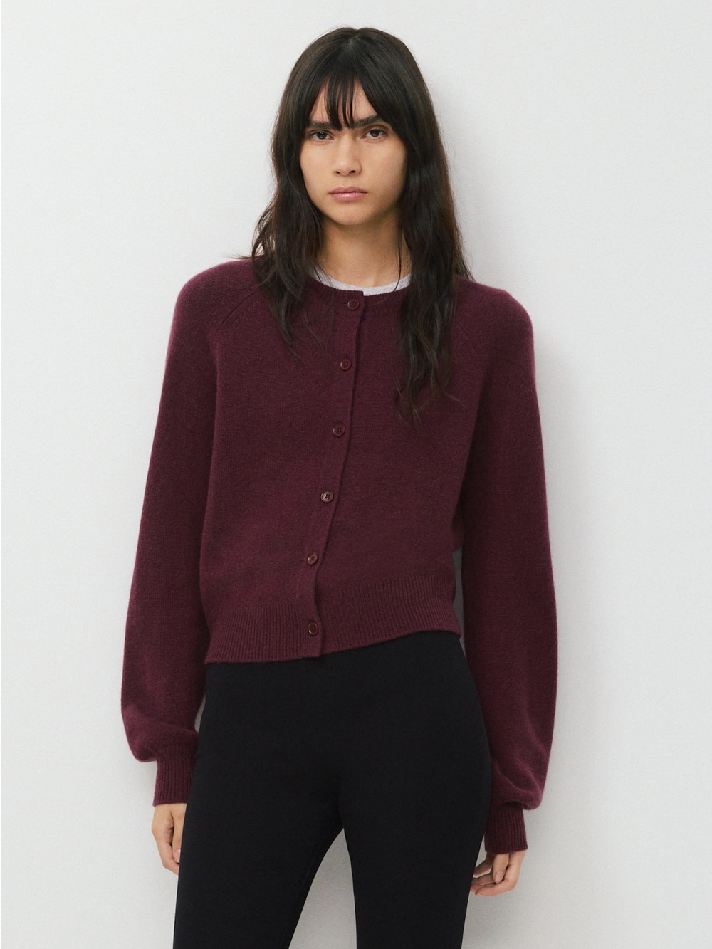 Aritzia Essential Wool Cashmere London Cardigan